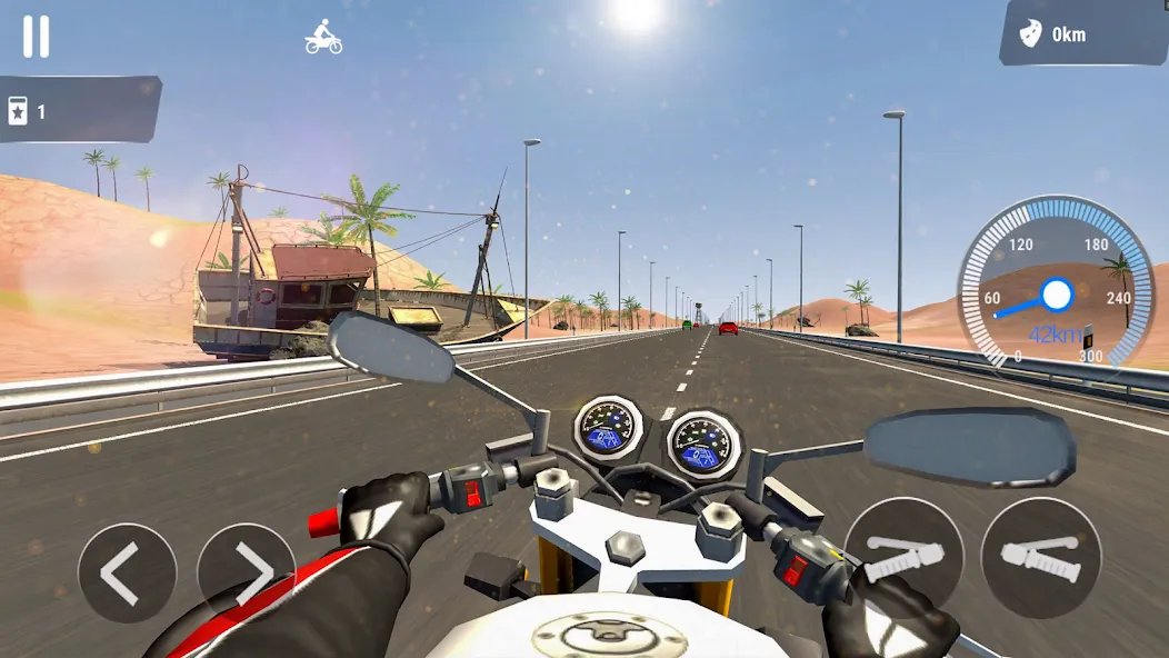 Moto Bike Race 3D Motorcycles [МОД: Меню, Бесконечные монеты и Открытые уровни] Screenshot 4