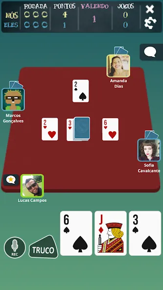 Truco Brasil - Truco online (Труко Бразиль) [МОД: Много монет, Открытые уровни и Мега MOD] Screenshot 3
