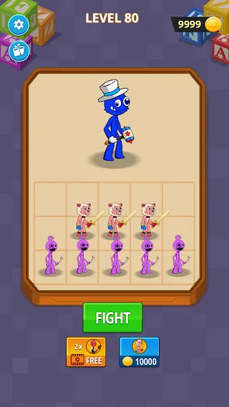 Merge Monster Friends (Мердж Рейнбоу Френд) [МОД: Все открыто, Дополнительные деньги и Меню MOD] Screenshot 1