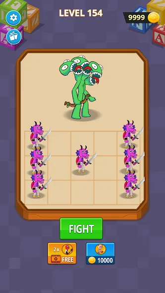 Merge Monster Friends (Мердж Рейнбоу Френд) [МОД: Все открыто, Дополнительные деньги и Меню MOD] Screenshot 2