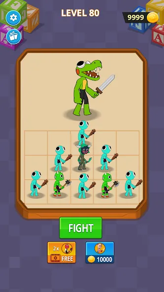 Merge Monster Friends (Мердж Рейнбоу Френд) [МОД: Все открыто, Дополнительные деньги и Меню MOD] Screenshot 3