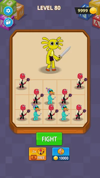 Merge Monster Friends (Мердж Рейнбоу Френд) [МОД: Все открыто, Дополнительные деньги и Меню MOD] Screenshot 5