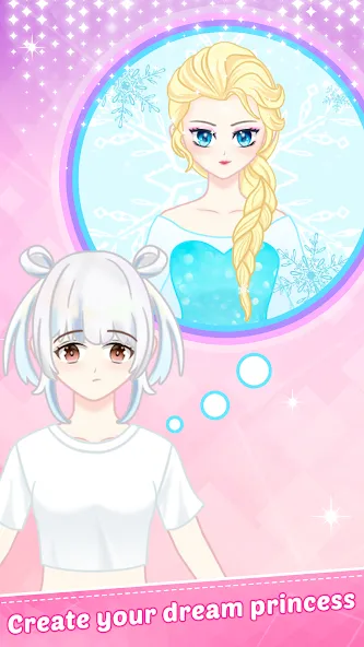 Princess Dress Up - Sweet Doll (Принцесса нарядиться) [МОД: Много монет, Открытые уровни и Мега MOD] Screenshot 1