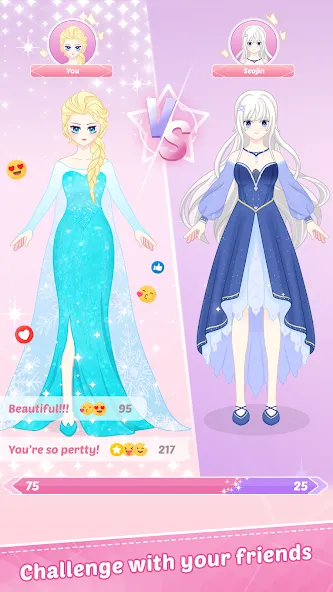 Princess Dress Up - Sweet Doll (Принцесса нарядиться) [МОД: Много монет, Открытые уровни и Мега MOD] Screenshot 5