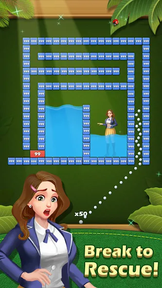 Breaker Fun - Rescue Adventure (Брейкер Фан) [МОД: Много монет, Открытые уровни и Мега MOD] Screenshot 5