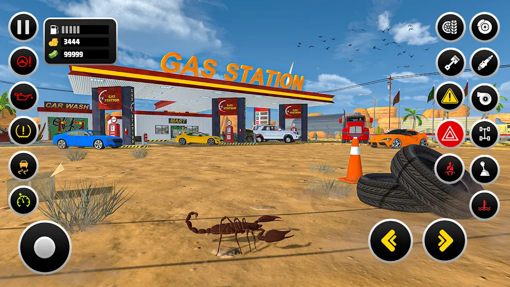 Gas Station Simulator Games [МОД: Все открыто, Дополнительные деньги и Меню MOD] Screenshot 3