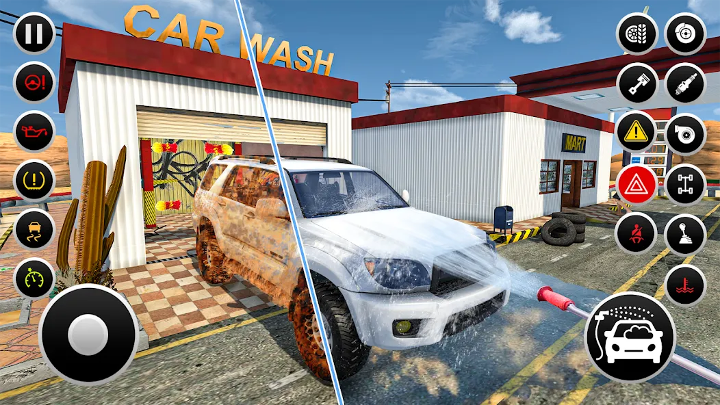 Gas Station Simulator Games [МОД: Все открыто, Дополнительные деньги и Меню MOD] Screenshot 4