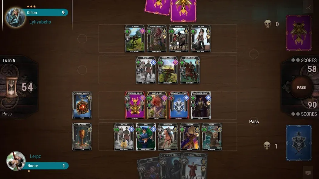 The Art of War: Card Game (Зе Арт оф Вор) [МОД: Все открыто, Дополнительные деньги и Меню MOD] Screenshot 5