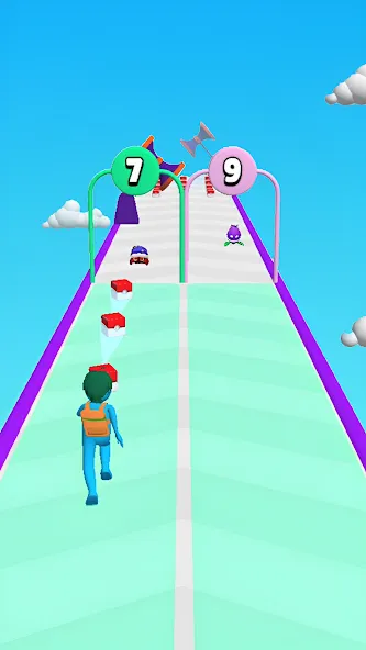 Merge Run Monster 3D Battle (Мердж Ран Покетмон 3Д Баттл) [МОД: Бесконечные деньги, Монеты и Мега MOD] Screenshot 1