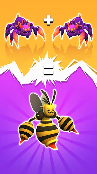 Merge Run Monster 3D Battle (Мердж Ран Покетмон 3Д Баттл) [МОД: Бесконечные деньги, Монеты и Мега MOD] Screenshot 3
