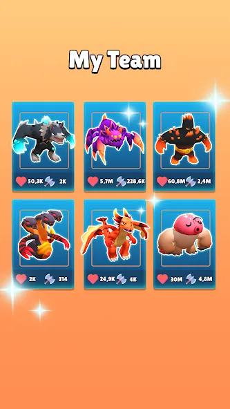 Merge Run Monster 3D Battle (Мердж Ран Покетмон 3Д Баттл) [МОД: Бесконечные деньги, Монеты и Мега MOD] Screenshot 5