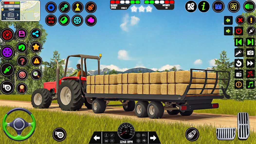 Indian Tractor Game Farming 3D [МОД: Много денег, Монет и Все открыто] Screenshot 4