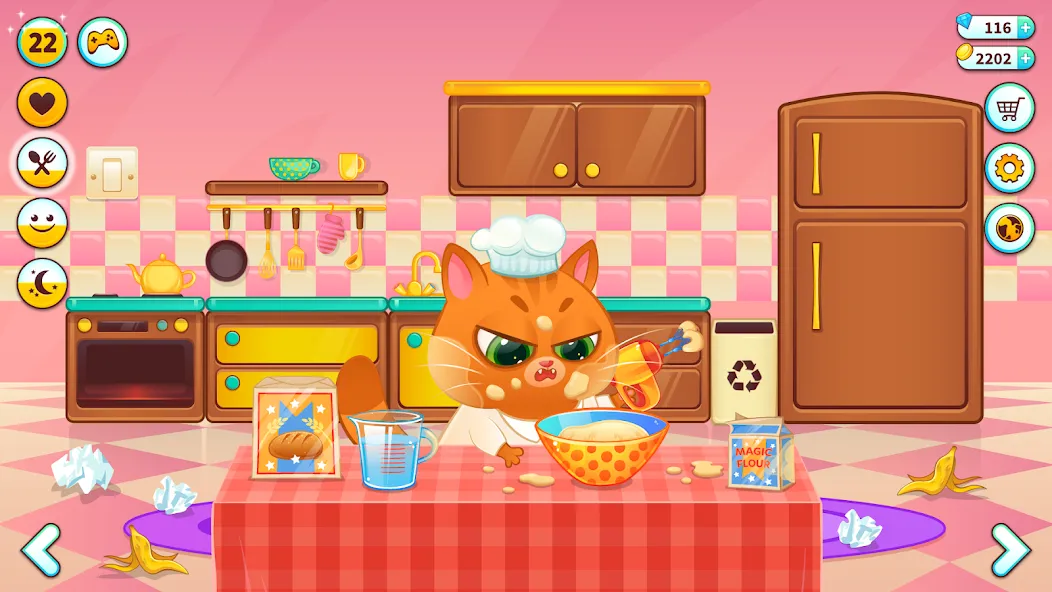 Bubbu – My Virtual Pet Cat [МОД: Бесконечные деньги, Монеты и Мега MOD] Screenshot 2