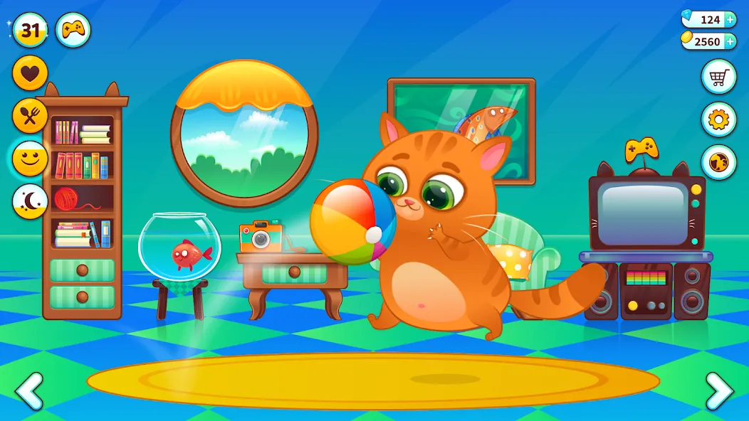 Bubbu – My Virtual Pet Cat [МОД: Бесконечные деньги, Монеты и Мега MOD] Screenshot 4