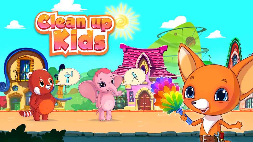 Clean Up Kids [МОД: Деньги, Монеты и Меню MOD] Screenshot 5