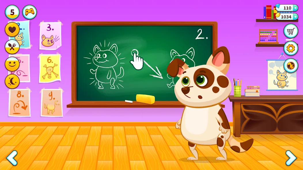 Duddu - My Virtual Pet Dog [МОД: Меню, Бесконечные монеты и Открытые уровни] Screenshot 4