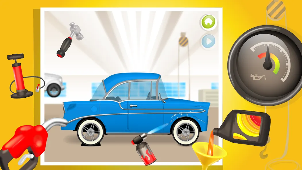 Mechanic Max - Kids Game [МОД: Все открыто, Дополнительные деньги и Меню MOD] Screenshot 3