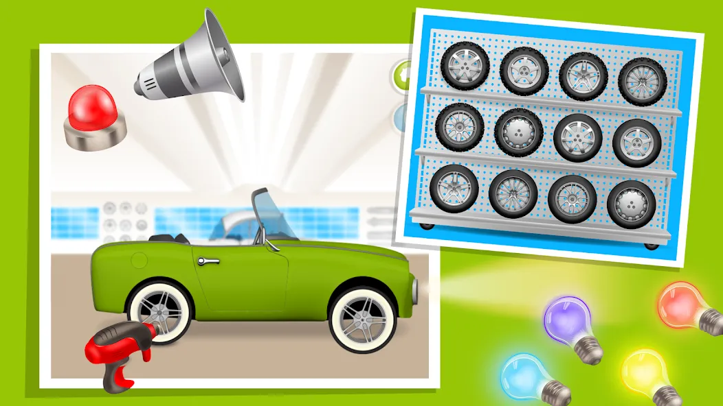Mechanic Max - Kids Game [МОД: Все открыто, Дополнительные деньги и Меню MOD] Screenshot 4