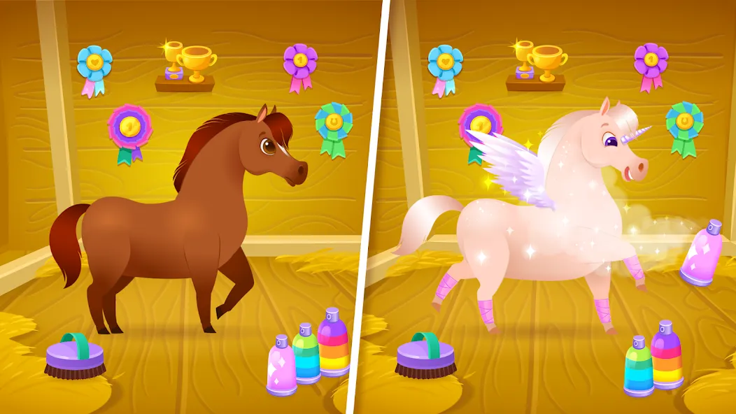 Pixie the Pony - Virtual Pet (Пикси зе Пони) [МОД: Все открыто, Дополнительные деньги и Меню MOD] Screenshot 3