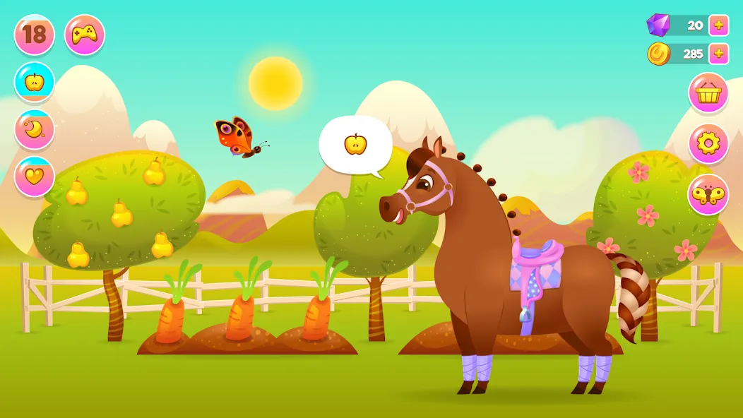 Pixie the Pony - Virtual Pet (Пикси зе Пони) [МОД: Все открыто, Дополнительные деньги и Меню MOD] Screenshot 5