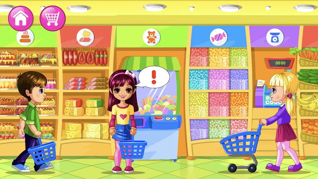 Supermarket Game [МОД: Все открыто, Дополнительные деньги и Меню MOD] Screenshot 2