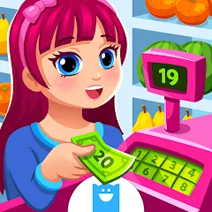 Скачать Supermarket Game [МОД: Все открыто, Дополнительные деньги и Меню MOD] | Взлом Supermarket Game на Андроид