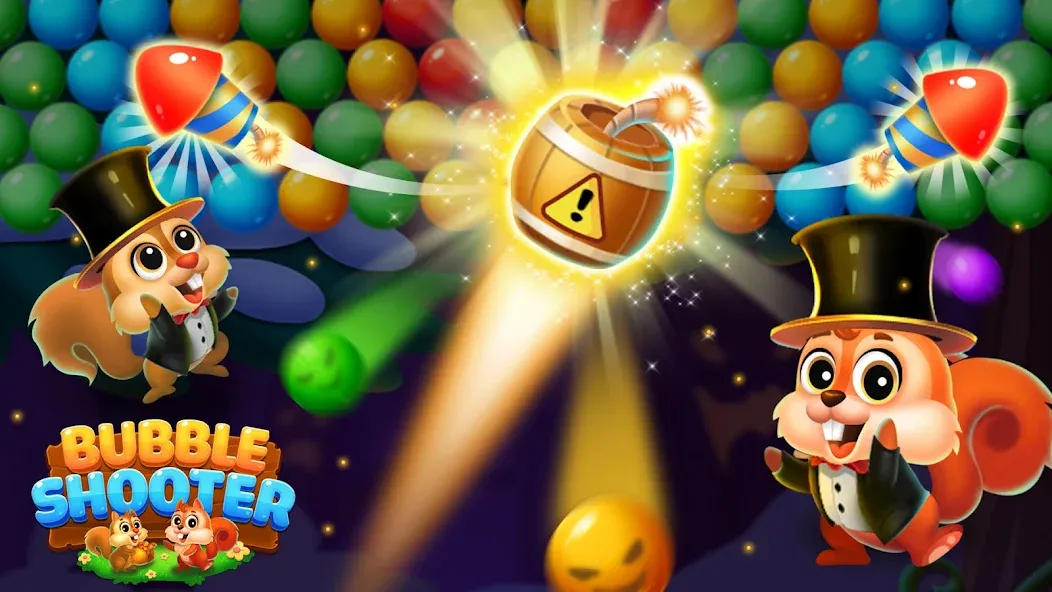 Bubble Shooter Rescue (Бабл Шутер Рескью) [МОД: Все открыто, Дополнительные деньги и Меню MOD] Screenshot 2