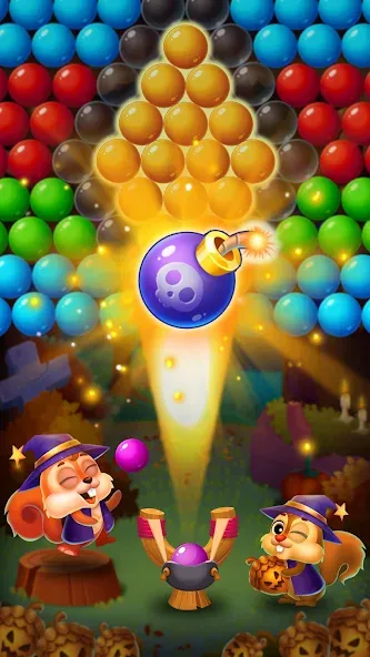 Bubble Shooter Rescue (Бабл Шутер Рескью) [МОД: Все открыто, Дополнительные деньги и Меню MOD] Screenshot 5