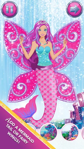 Barbie Magical Fashion [МОД: Много монет, Открытые уровни и Мега MOD] Screenshot 4