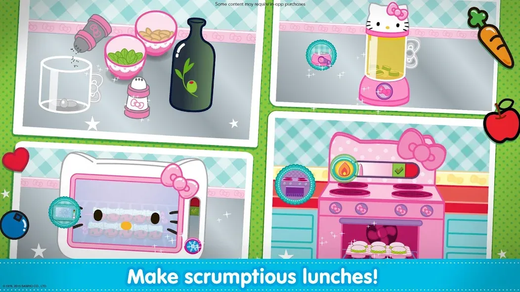 Hello Kitty Lunchbox [МОД: Все открыто, Дополнительные деньги и Меню MOD] Screenshot 2