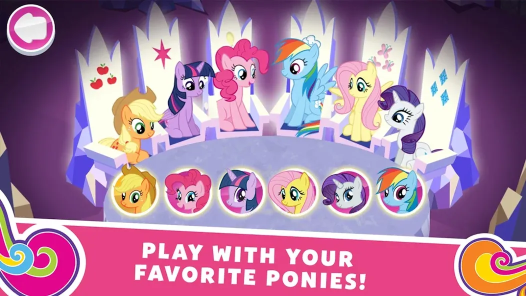 My Little Pony: Harmony Quest (Май Литл Пони) [МОД: Все открыто, Дополнительные деньги и Меню MOD] Screenshot 1