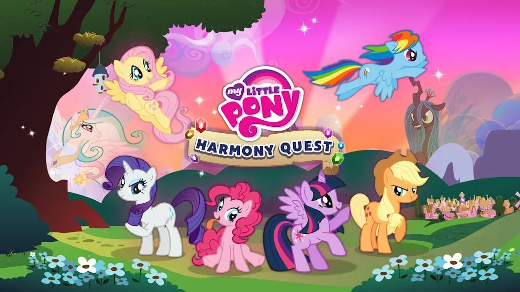 My Little Pony: Harmony Quest (Май Литл Пони) [МОД: Все открыто, Дополнительные деньги и Меню MOD] Screenshot 5