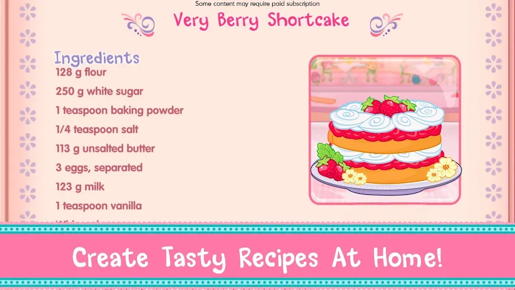 Strawberry Shortcake Bake Shop [МОД: Меню, Бесконечные монеты и Открытые уровни] Screenshot 4