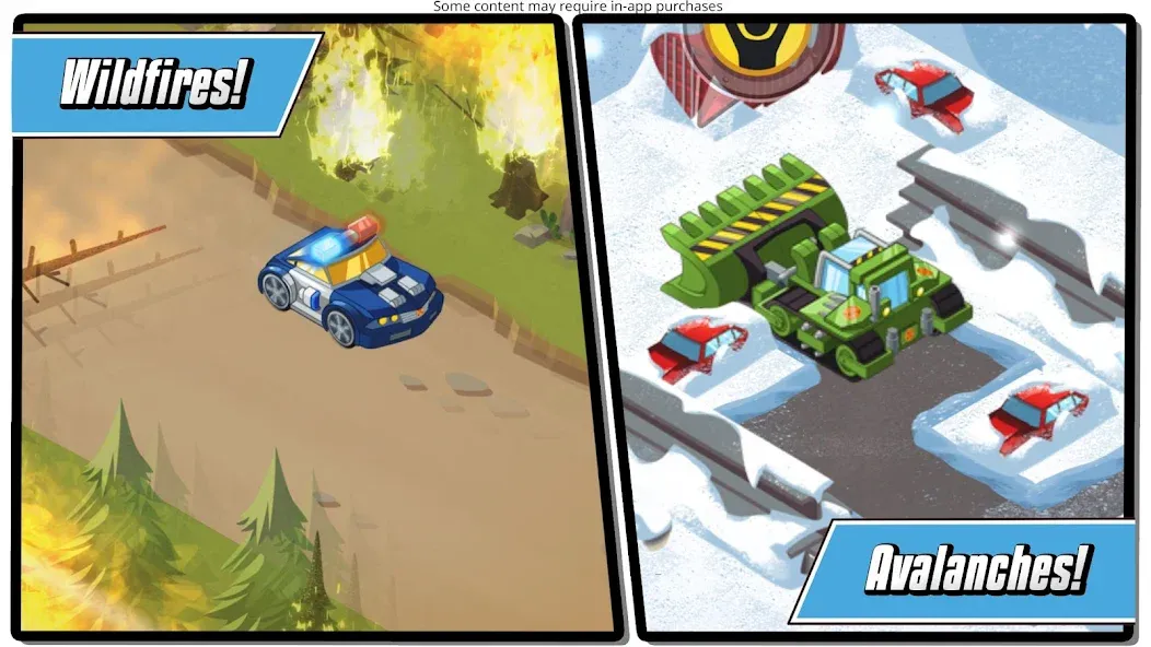 Transformers Rescue Bots: Hero (Трансформеры Роботы спасатели) [МОД: Много монет, Открытые уровни и Мега MOD] Screenshot 5