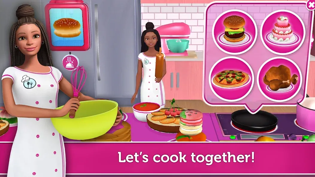 Barbie Dreamhouse Adventures (Барби Приключения в доме мечты) [МОД: Много денег, Монет и Все открыто] Screenshot 2