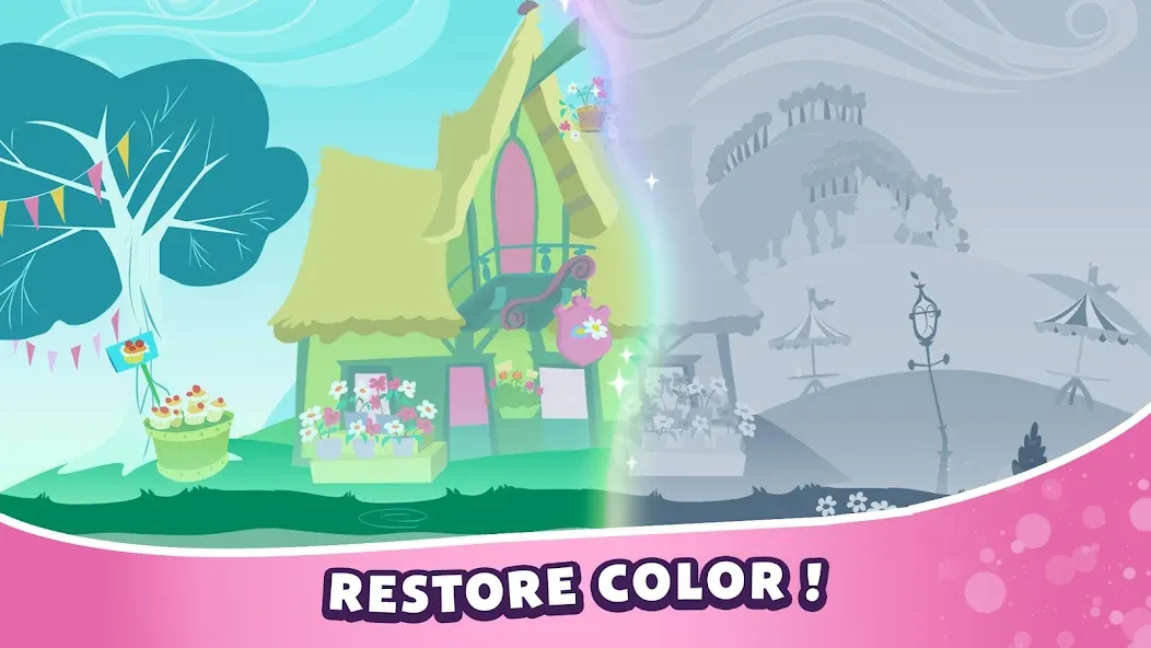 My Little Pony Rainbow Runners (Май Литл Пони) [МОД: Меню, Бесконечные монеты и Открытые уровни] Screenshot 5