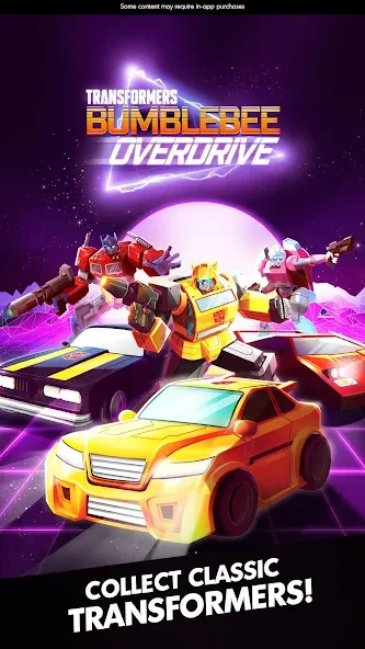 Transformers Bumblebee (Трансформеры) [МОД: Бесконечные деньги, Монеты и Мега MOD] Screenshot 1