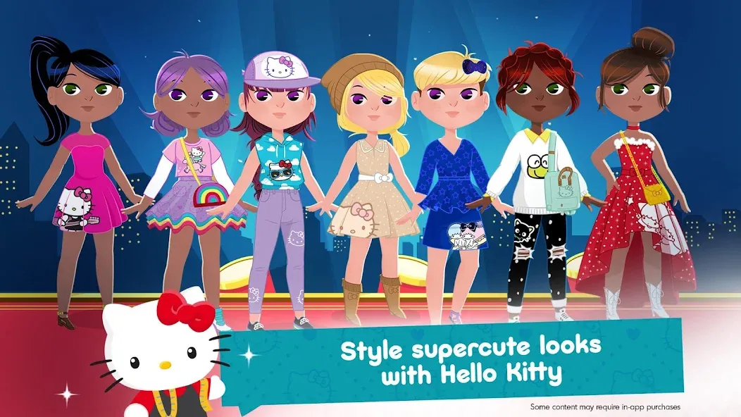 Hello Kitty Fashion Star [МОД: Много денег, Монет и Все открыто] Screenshot 1