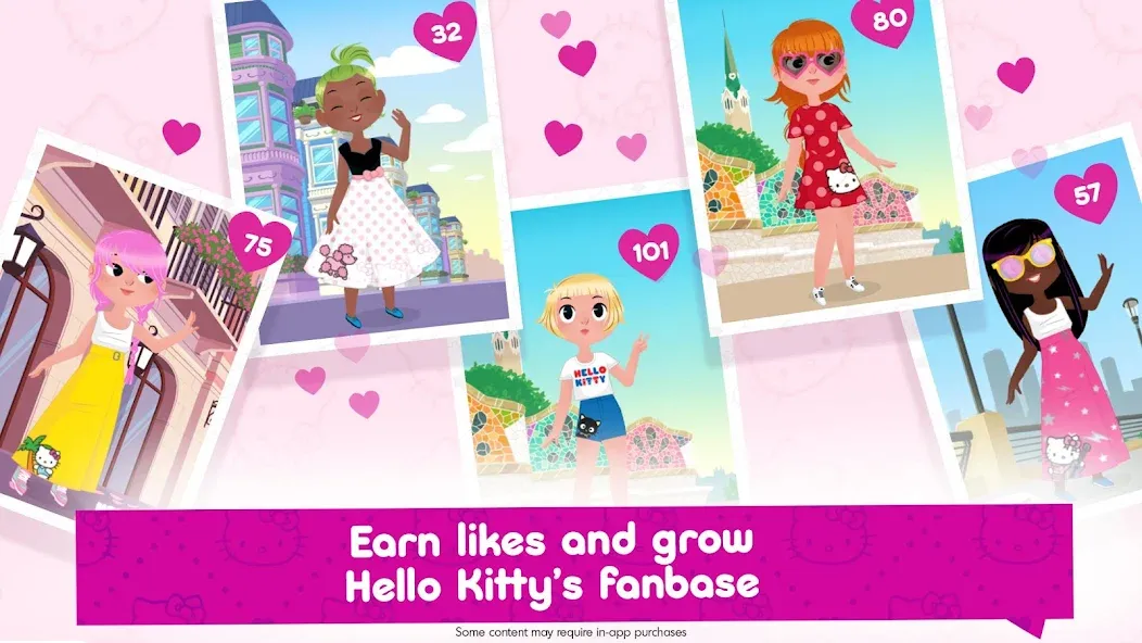 Hello Kitty Fashion Star [МОД: Много денег, Монет и Все открыто] Screenshot 3