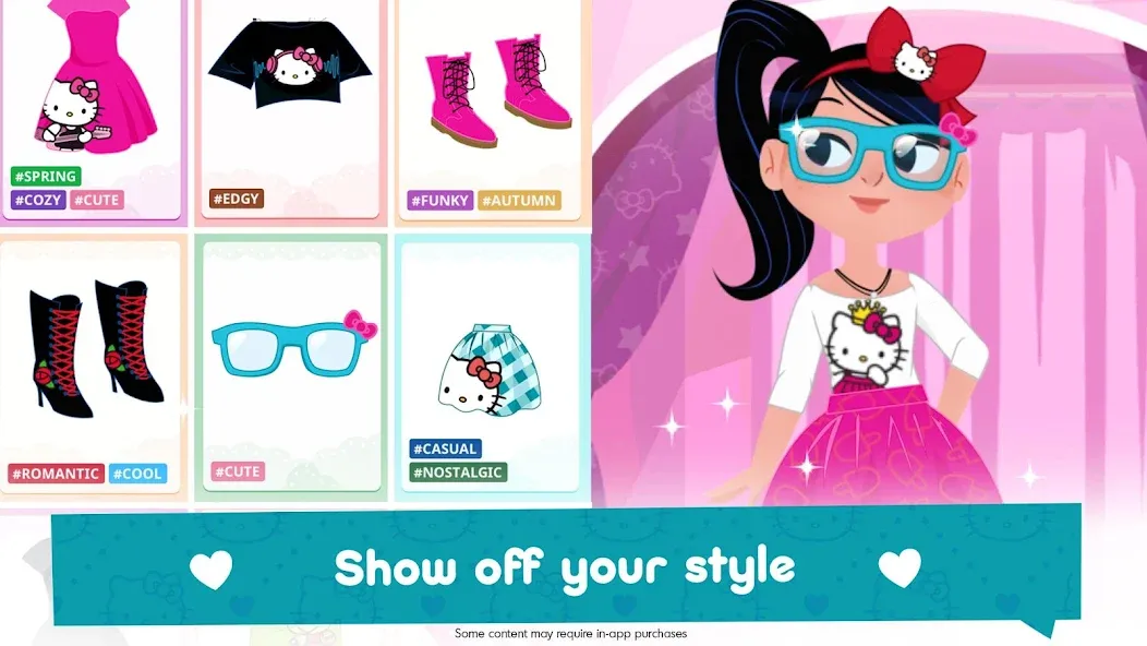 Hello Kitty Fashion Star [МОД: Много денег, Монет и Все открыто] Screenshot 5