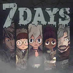 Скачать 7Days! : Mystery Visual Novel [МОД: Много денег, Монет и Все открыто] | Взлом 7Days! : Mystery Visual Novel на Андроид