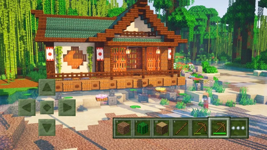 Craft World - Master Block 3D (Крафт Ворлд) [МОД: Много монет, Открытые уровни и Мега MOD] Screenshot 1
