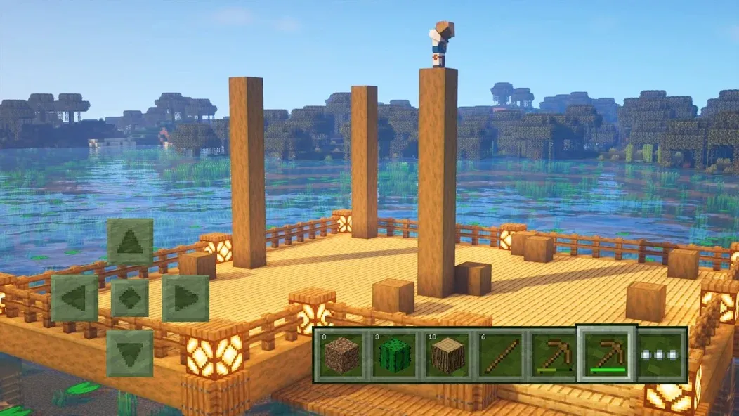 Craft World - Master Block 3D (Крафт Ворлд) [МОД: Много монет, Открытые уровни и Мега MOD] Screenshot 3