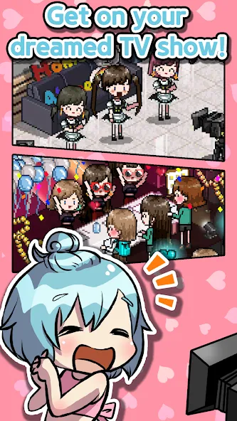 K-POP Idol Producer [МОД: Деньги, Монеты и Меню MOD] Screenshot 4