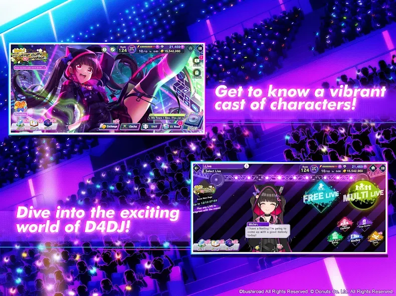 D4DJ Groovy Mix (ДидиФо Джей Груви Микс) [МОД: Деньги, Монеты и Меню MOD] Screenshot 5