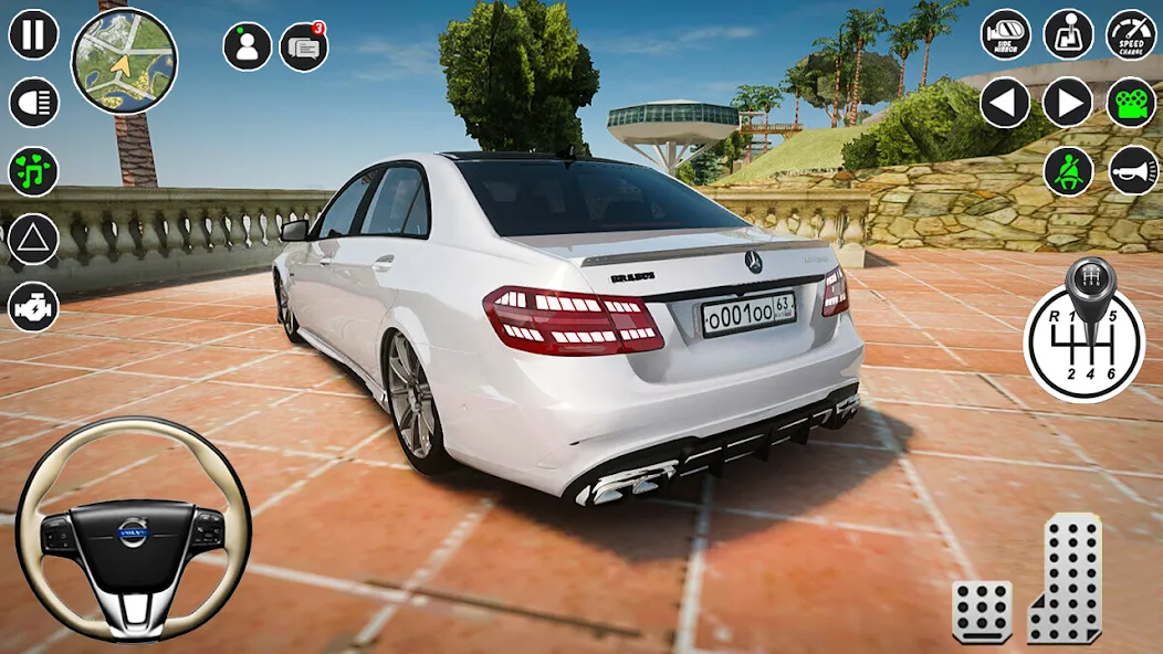 Modern Car Drive Glory Parking [МОД: Много монет, Открытые уровни и Мега MOD] Screenshot 1