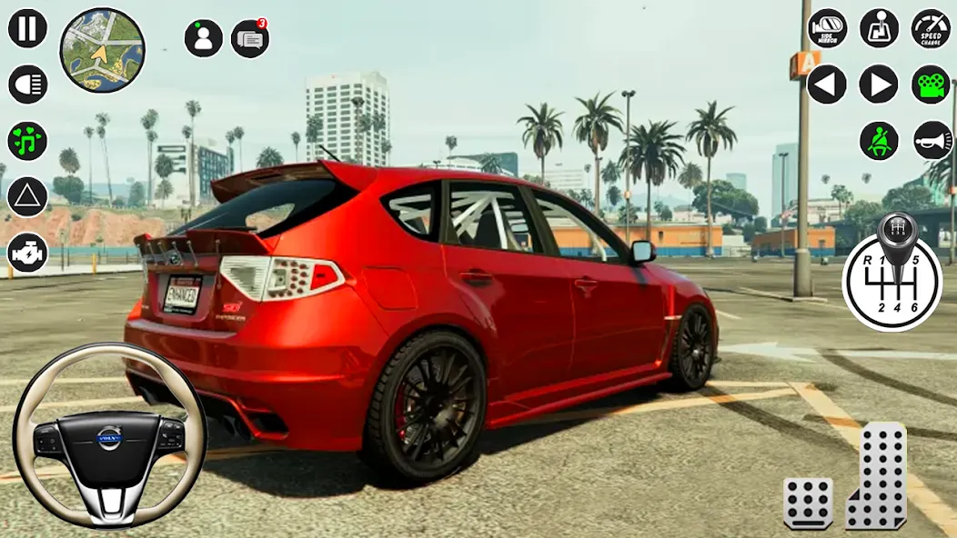 Modern Car Drive Glory Parking [МОД: Много монет, Открытые уровни и Мега MOD] Screenshot 2