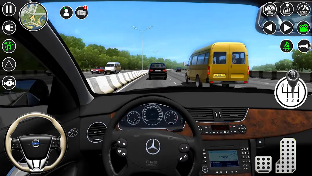 Modern Car Drive Glory Parking [МОД: Много монет, Открытые уровни и Мега MOD] Screenshot 3