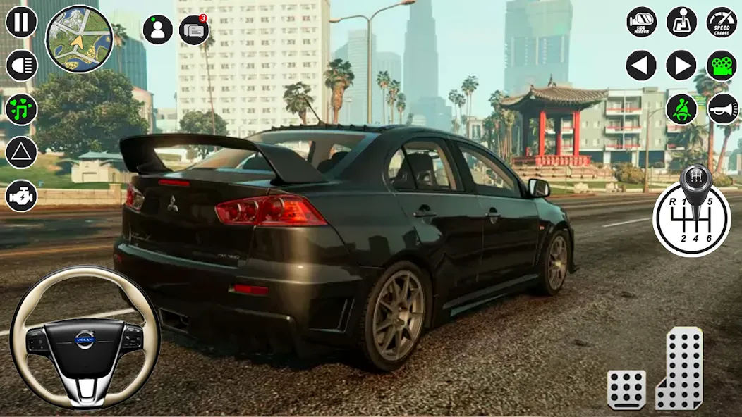 Modern Car Drive Glory Parking [МОД: Много монет, Открытые уровни и Мега MOD] Screenshot 5