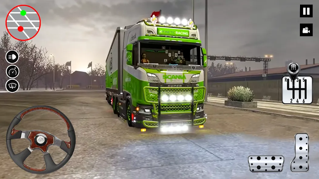 World Truck Grand Transport 3D [МОД: Много монет, Открытые уровни и Мега MOD] Screenshot 1